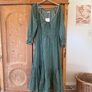 Christy Dawn Raquel Dress in Acorn Forest